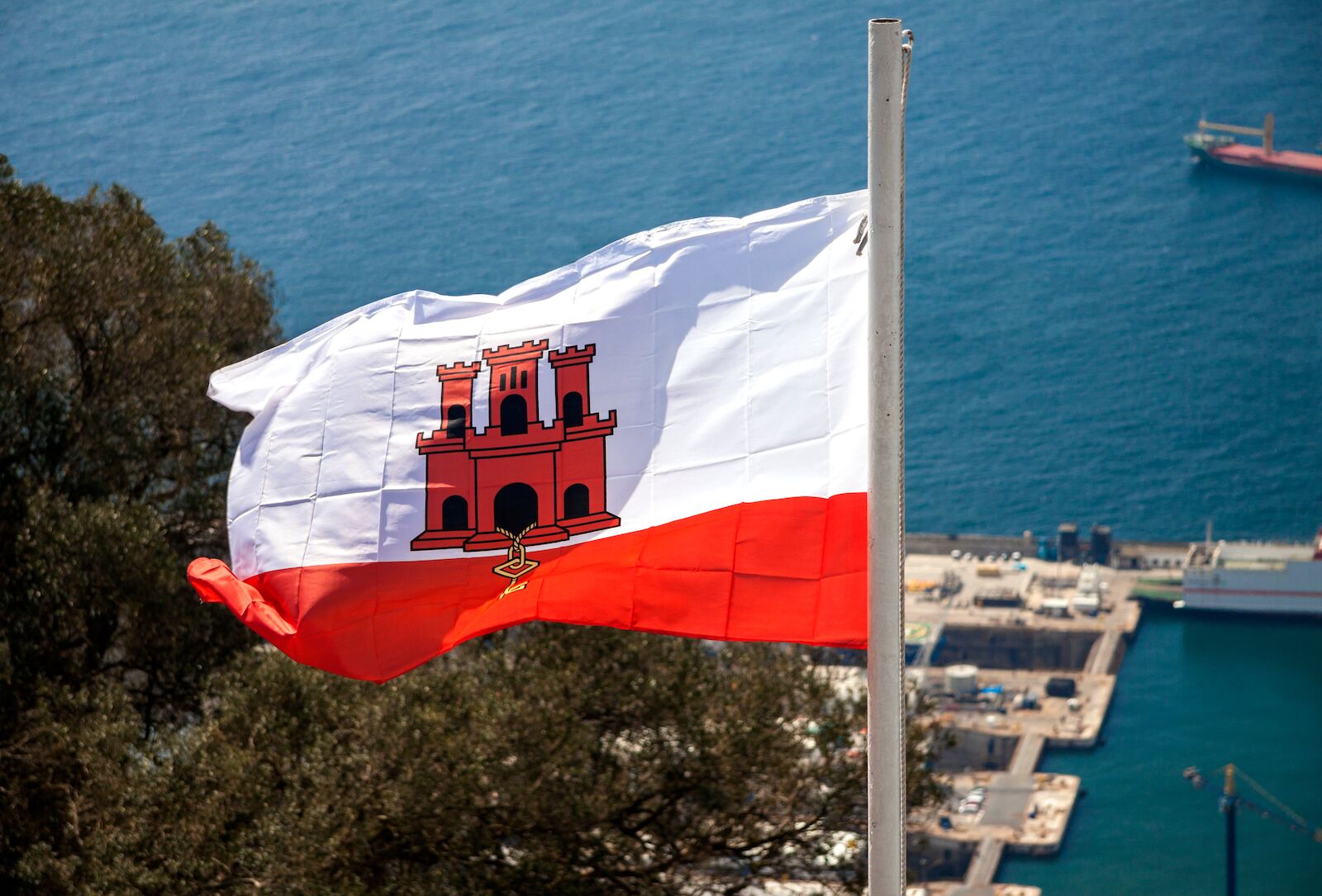 Flag of Gibraltar