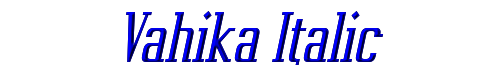 Vahika Italic 