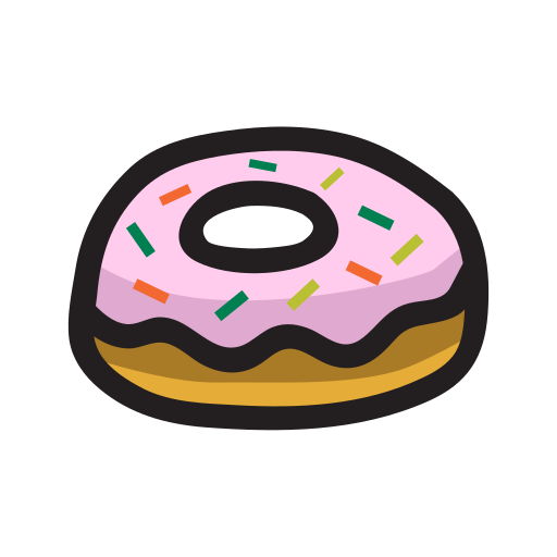 Dessert, donut, food, sweet icon - Free download