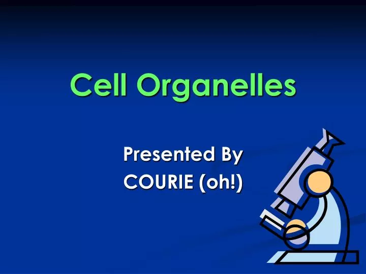 cell organelles