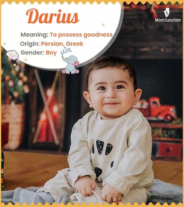 Darcus meaning Possessing goodness, God of war