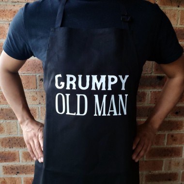 Grumpy Old Man BBQ Apron