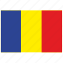 europe, flag, romania