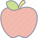 apple, fruit, healthy, organic