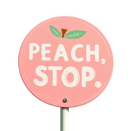 Peachstopsign Discord Emoji