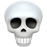 skull Apple emoji