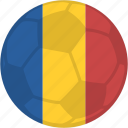 contest, flag, football, romania, sport