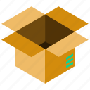 box, delivery, shipping, storage