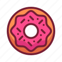 dessert, donut, doughnut, food