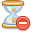 hourglass, delete