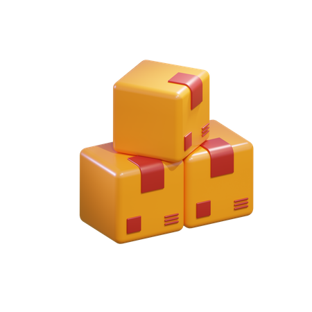 Free Cajas  3D Icon