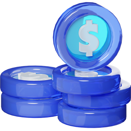 Coin  3D Icon