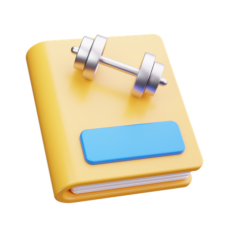 Livre d'exercices  3D Icon