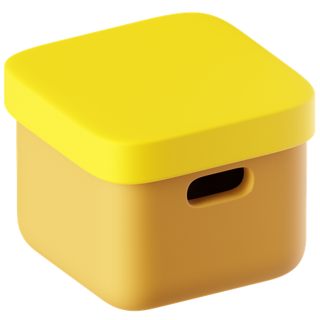 Caixa  3D Icon