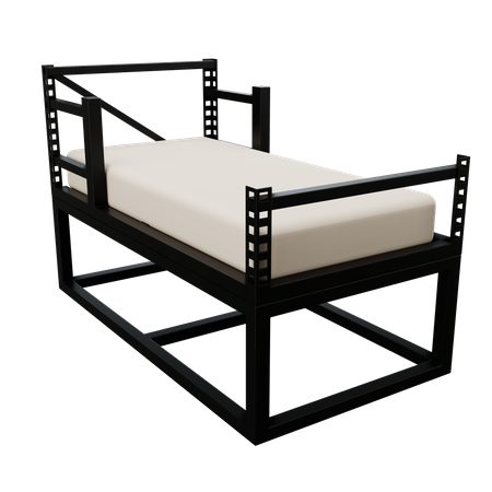 Cama  3D Illustration