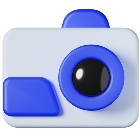 Cámara  3D Icon