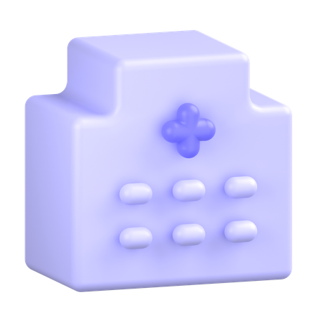 보건 의료  3D Icon