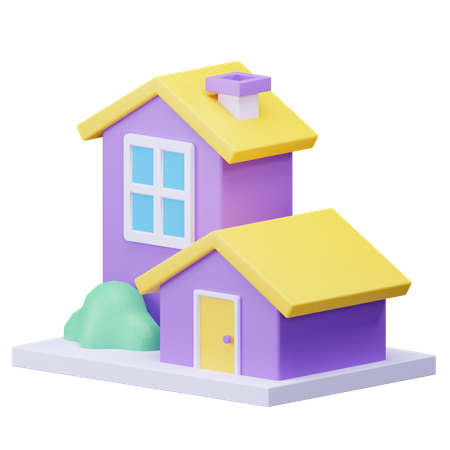 Casa  3D Icon