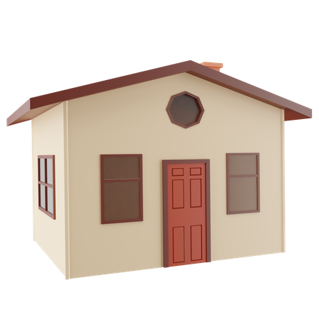 Casa  3D Icon