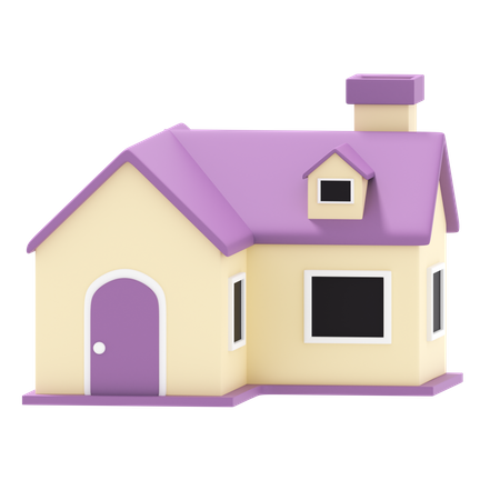 Casa  3D Icon