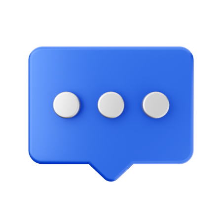 Chat  3D Icon