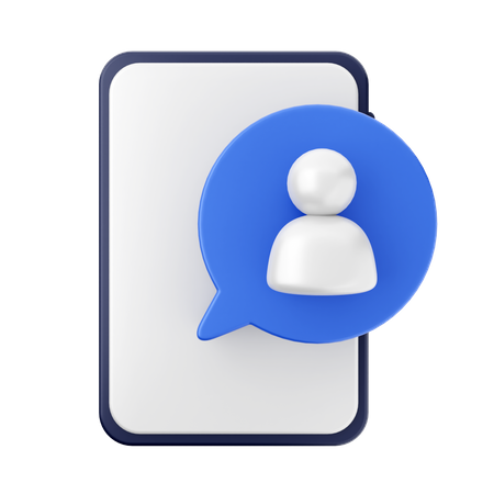 Chat  3D Icon