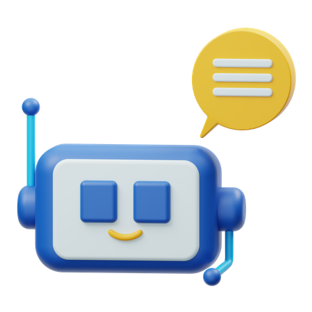 Chatbot  3D Illustration