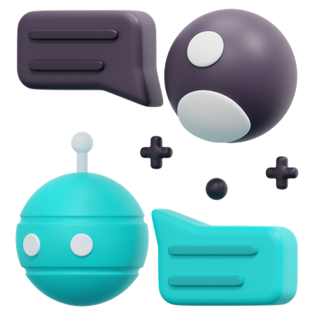 Chatbot  3D Icon