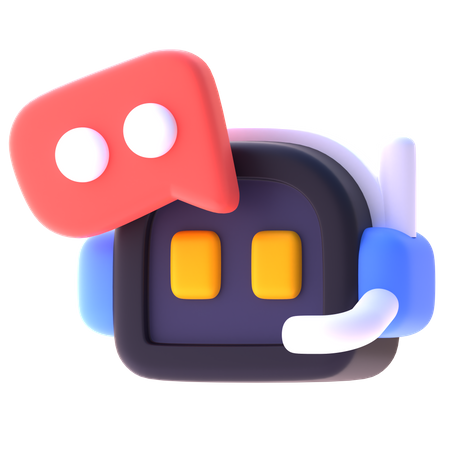 Chatbot  3D Icon