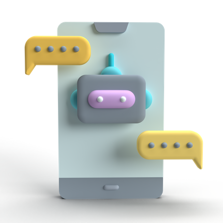 Chatbot  3D Icon