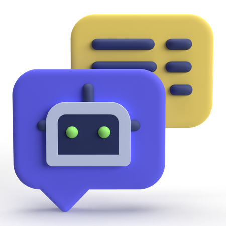 Chatbot  3D Icon