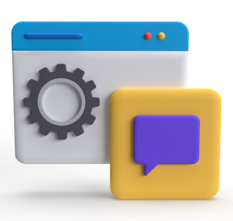 Chatbot  3D Icon