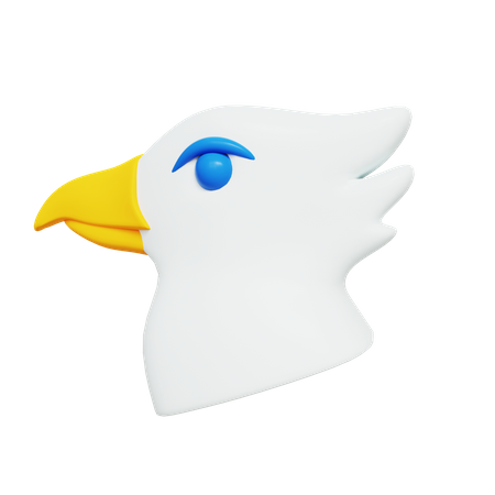 Águia  3D Icon