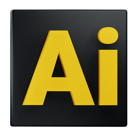 Ai  3D Icon