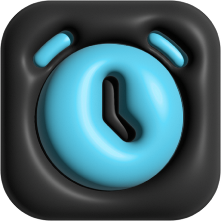 Alarme  3D Icon