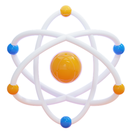 ATOM  3D Icon