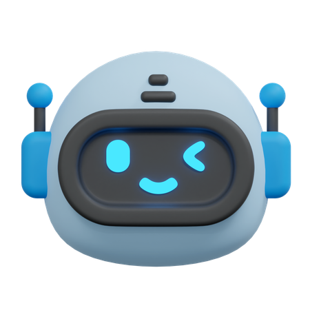 ボット  3D Icon