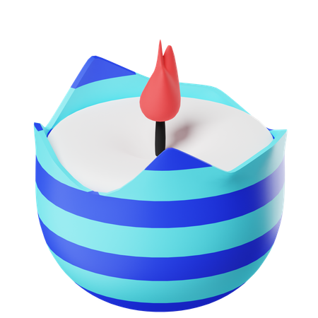 Bougie  3D Icon