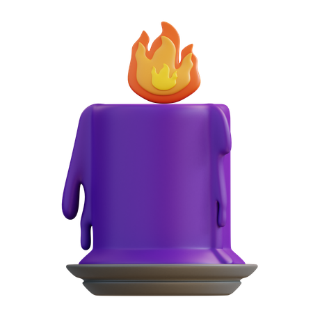 Bougie  3D Icon