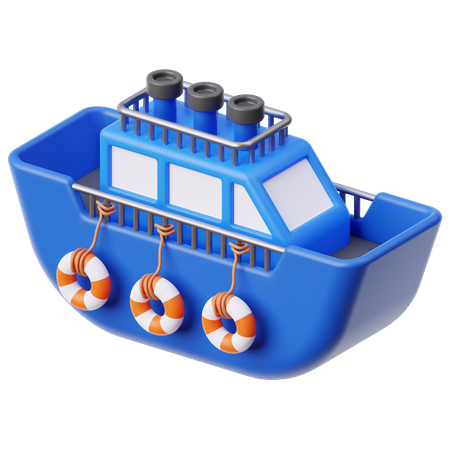 Boat  3D Icon