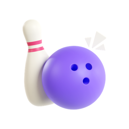 Boliche  3D Icon