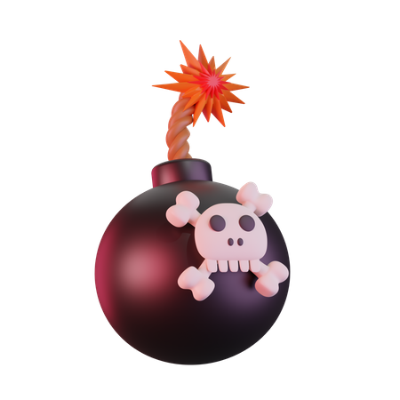 Bomba  3D Icon