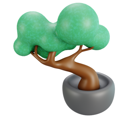 Bonsai  3D Illustration