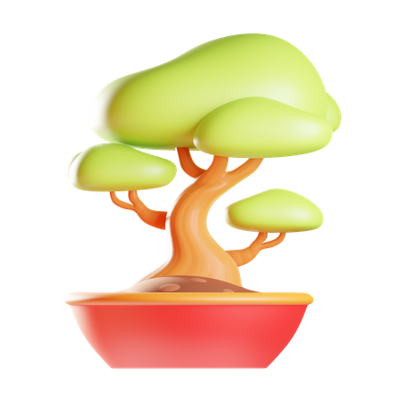 Bonsai  3D Icon