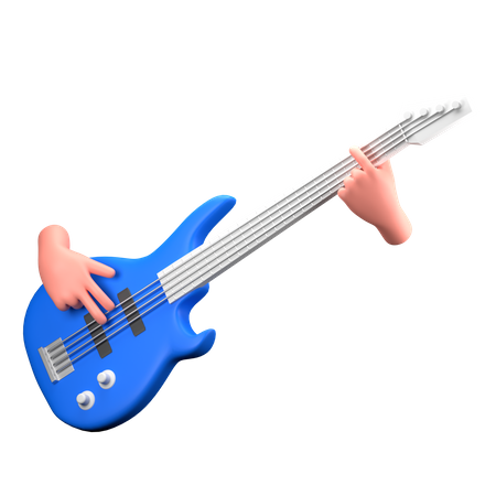 Bajo  3D Icon