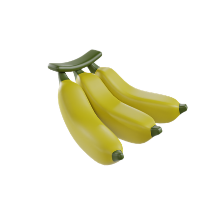 Banana  3D Illustration