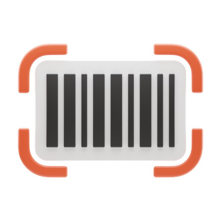 Barcode  3D Icon