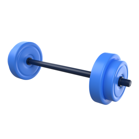 Barbell  3D Illustration