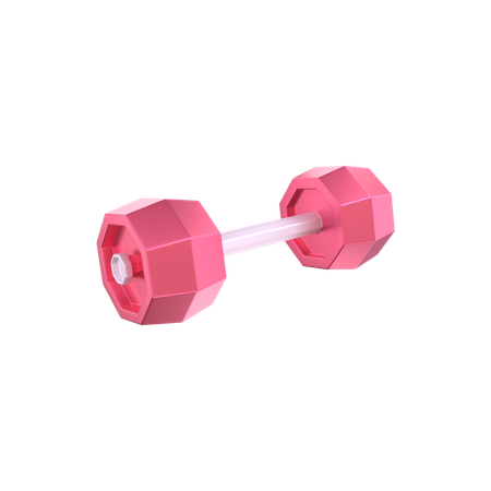 Barbell  3D Illustration