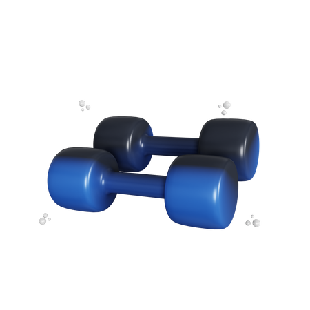 Barbell  3D Illustration